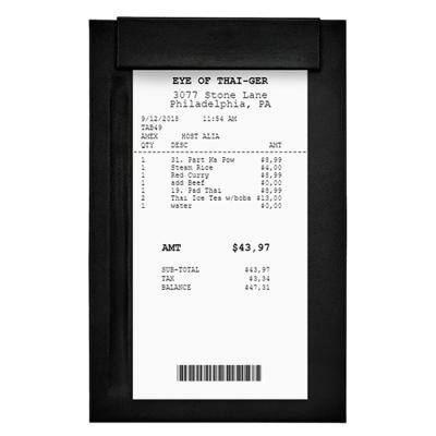 China Ideally Suited To Holding Bills Restaurant Leather Custom Bill Holder Presenter for sale