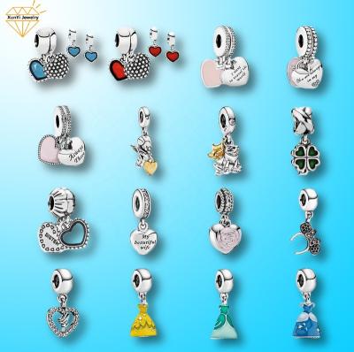 China Disney Princess Wholesales The Princess Series 925 Sterling Silver DIY Charms For Bracelet for sale