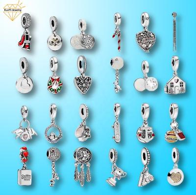 China Wholesale Food Jewelry For Pendants For Bracelet High Quality 1:1 925 Sterling Silver for sale