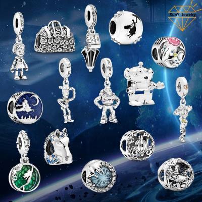 China Hot Sales Disney Animals Charms Buzz Lightyear DIY Charms For Women 925 Sterling Silver Jewelry for sale