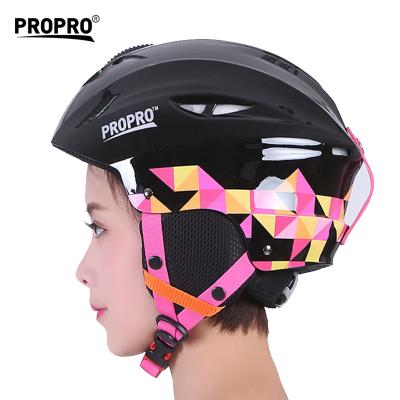 China Detachable CE Certified Ski Gear ABS Shell PROPRO Skate Helmet Skateboard Snowboard Plastic Liner For Adults for sale