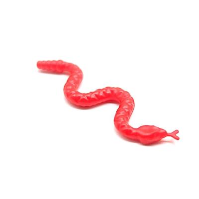 China Construction MOC Toy MOC Building Block Animal Parts Snake + Cyan + Soft Plastic Snake (PA00505) for sale