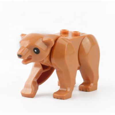 China Building Toy Animal Building Block Giraffe Horse Shark Giraffe Pig Leopard Crocodile+shark+bear+tiger+panda Whale Elephant Orangutan (PA00497) for sale