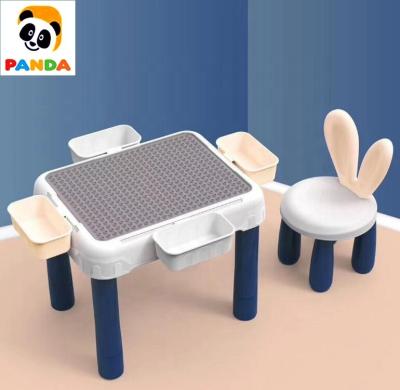 China Low price children 3+ blocks table chair storage box (no duplo block)/chair/table/set high quality/professional sale (NO.PA0091) 39.5*21*50cm for sale