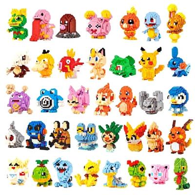 China Pokemon LNO Mini Diamond Building Blocks Mini Set Pokemon 21 Building 43 Toy Blocks DIY Adult Toys Diamond Blocks 219-248 (NO.PA0073) for sale