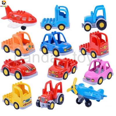 China Famous OEM Acceptable Parts ABS PANDATOYS Brands Building Blocks Smart Car and Aircraft Brick Toys China Toys For Children PA30017 for sale