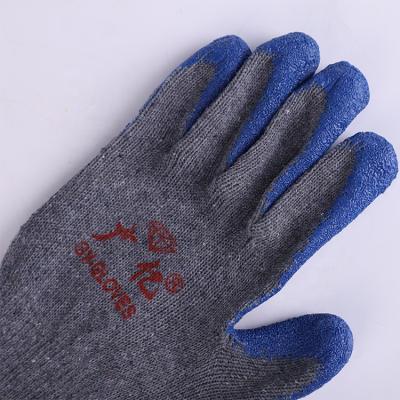 China Free Sample Wear Resistant Rubber Coated Working Glove Cheap Latex Gloves For Industrial for sale