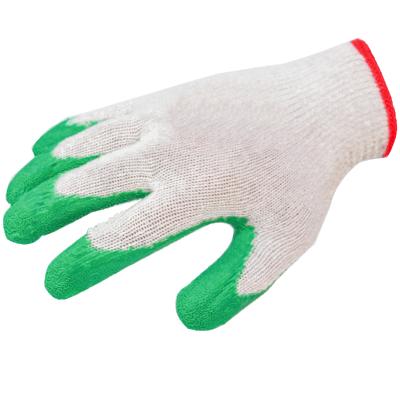 China Wholesale 7 Gauge Wear Resistance Hand Latex Gloves Rubber With Solid Latex Coated On Palm Cuff Elastic Gloves for sale