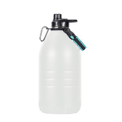 China Durable Outdoor Stainless Steel 128 Oz Vacuum Insulated Wide Mouth Water Bottle for sale