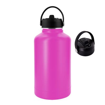 China Wholesale 64oz CLASSIC Stainless Steel Vacuum Insulated Water Bottle Double Wall Flask With Carrier Bag for sale