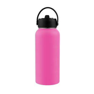 China Traditional Custom Logo 32oz Stainless Steel Water Bottle Flask for sale