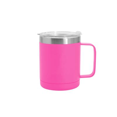 China Modern Bpa Free 10 Ounce Vacuum Insulated Travel Handle Mug for sale