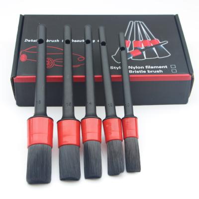 China High Quality Hot Selling Car Reading Brush 5 Pcs Nylon Filament Box Retailer Package for sale