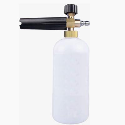 China Car Wash Foam Cannon Snow Foam Lance Pressure Washer Adjustable Foam Gun Quick Release 1/4