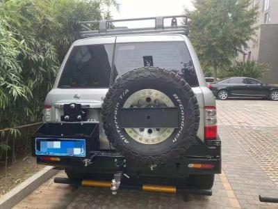 China Q235 Rear NISSAN Bull Bar 4x4 Bull Bar Bumper For Nissan Patrol Y61 98-2015 for sale