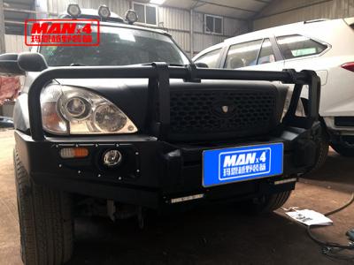 China Black 2006 Hyundai Terracan Bull Bar Pickup Truck Front Bumper for sale