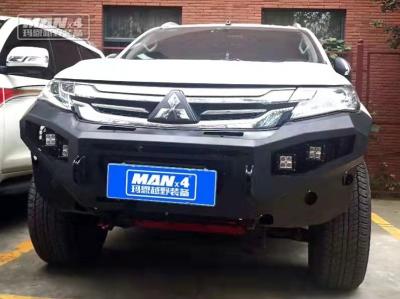 China Powder Coated MITSUBISHI Bull Bar For Pajero Sport 2015-2019 for sale