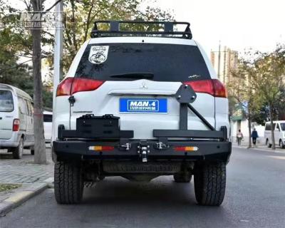 China Steel Rear Offroad MITSUBISHI Bull Bar For Mitsubishi Pajero Sport 2006 for sale