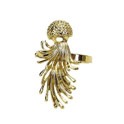 China Gold Octopus Viable Bulk Napkin Rings Has Been A Market Leader Of Napkin Rings for sale