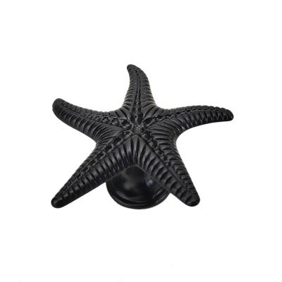 China Modern Matte Black Old Gold Metal M4 Ocean Style Starfish Silver Buttons for sale