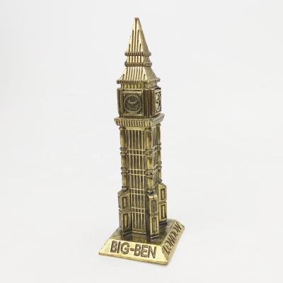 China Europe metal London Big Ben model souvenir for sale