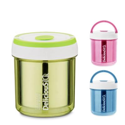 China Sustainable High Quality Mini Stainless Steel Bento Lunch Box Fast Food Box With Handle for sale