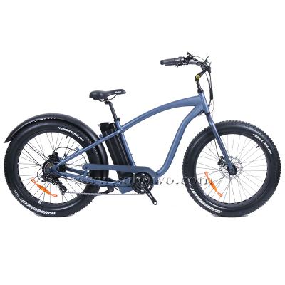 China Aluminum alloy sobowo electric vintage bike old school electric beach cruiser for men for sale