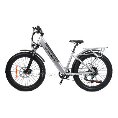 China 2021 New Product Aluminum Alloy Eel Hidden Battery Motor Electric Bike Electric Bike With Fat Tire for sale