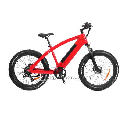 China Aluminum Alloy Sobowo Most Popular Patent 26 Inch Electric Snow Bike 1500w Electric Bicycle for sale