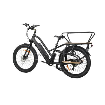 China 2020 new aluminum alloy cargo electric bike for sale hidden battery cargo e bike with cargo ebike good price electric bicycle for sale