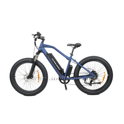 China Powerful Sobowo Price 26*4.0 Inch Standard Cheap Mountain Electric Two Wheeler Dirt Bike for sale