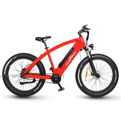 China Sobowo standard Q7-5 high quality 750/1000 watt fat tire mountain e-bike for sale