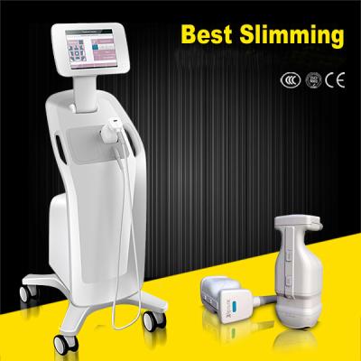 China Ultrasonic 250W Hifu Slimming Machine Liposonix Machine 8mm 13mm Depth for sale