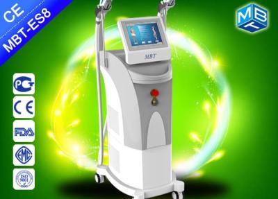 China Multifunction beauty e - light ipl + rf laser hair removal / ipl skin rejuvenation machine for sale