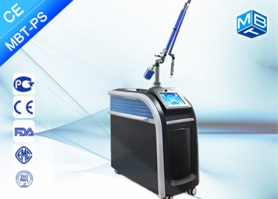 China Painless Q Switch Picosecond Laser Tattoo Removal Equipment , Picosecond Aesthetic Laser Machine for sale