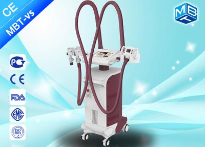 China Vertical Facial And Body Slimming Machine , Cavitation Vaccum RF Beauty Machine With CE for sale