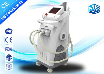 China Multifunctional 3 in 1 SHR IPL Hair Removal Machine / ND YAG Laser Tattoo Removal Machine for sale