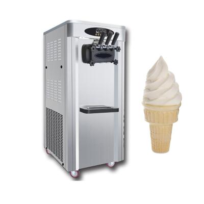 China Snack Factory Anti-shake Soft Screw Rack Ice Cream Machine For Commercial for sale