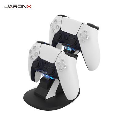 China Dual PS5 Dock Stand PS5 Sense Controller Charger Charging Fit For PS5 Game Accessories 170 x 64 x 230 mm for sale