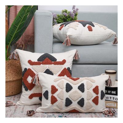 China Innermor PORTABLE Tile Covers High Quality Cushion Covers 45x45, 30x50cm Adorned Geometric Cushion Cover for sale