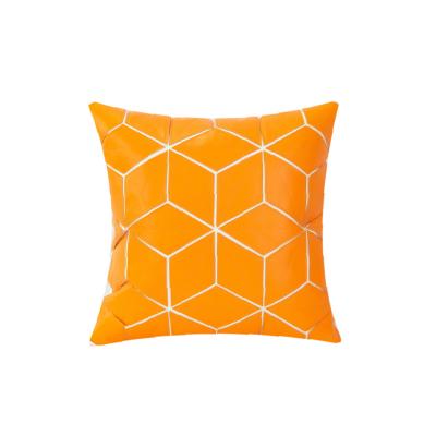 China PORTABLE Leather Cushion Cover Luxury Modern Nordic Innermor Cushion Covers Tile for sale