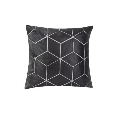 China PORTABLE Leather Cushion Cover Luxury Modern Nordic Innermor Cushion Covers Tile for sale