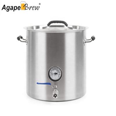 China Brew Kettle Pot 70L 304 Stainless Steel Flask Bottle Beer Barrel Fit Home Brew Kettle Set for sale