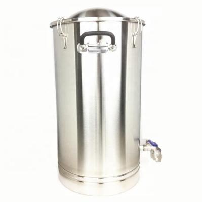 China food & Beverage Shops 35L Fermentation Tank With 304 Stainless Steel Home Brewing Equipment for sale