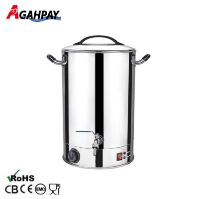 China Keep Hot Stainless Steel Water Urn Hot Water Boiler Electric Water Heater for sale