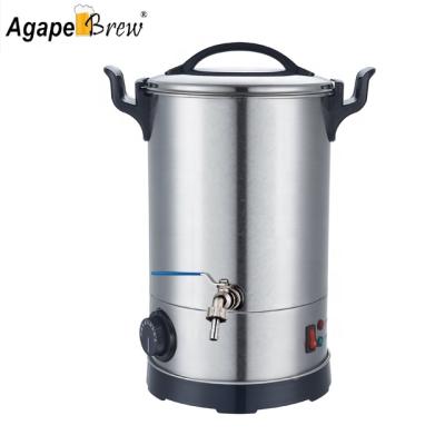 China Durable High Quality Double Wall Stainless Steel Beer Brew Steam Heating Water Heater Sparger for sale