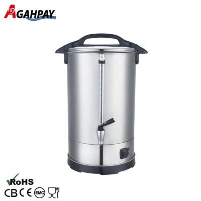 China Keep Warm Stainless Steel Double Wall Water Urn Electric Heating Hot Water Boiler for sale