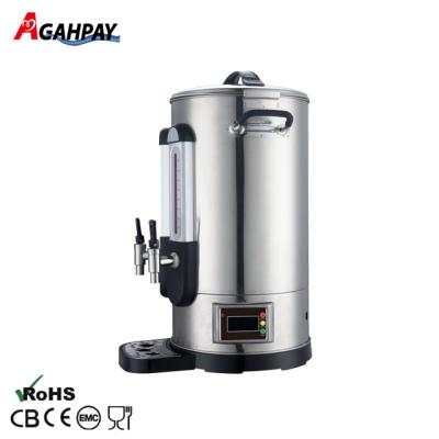 China Keep Hot Two Faucet Stainless Steel Tea Boiler Turkish Water Urn 6-35 Liters Supplying Urn With RoHS&LFGB for sale