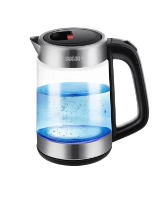 China Newcomer 360 degree rotation base! Household Appliance 1.8L Cordless Jug Glass Kettle for sale