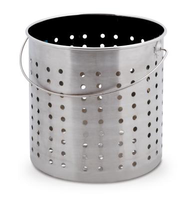 China New Style Stocked Oblique Drained Stainless Steel Bucket Filter / Strainer With Handle for sale